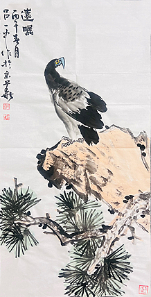 教授，北京美协会员 吕一中