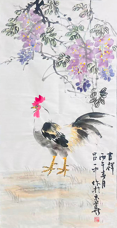 教授，北京美协会员 吕一中