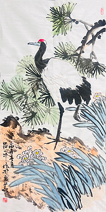 教授，北京美协会员 吕一中