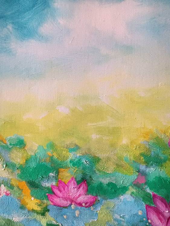 陈雪娴 盛夏荷塘