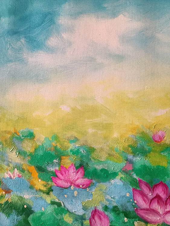 陈雪娴 盛夏荷塘