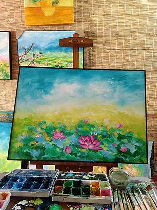 陈雪娴 盛夏荷塘