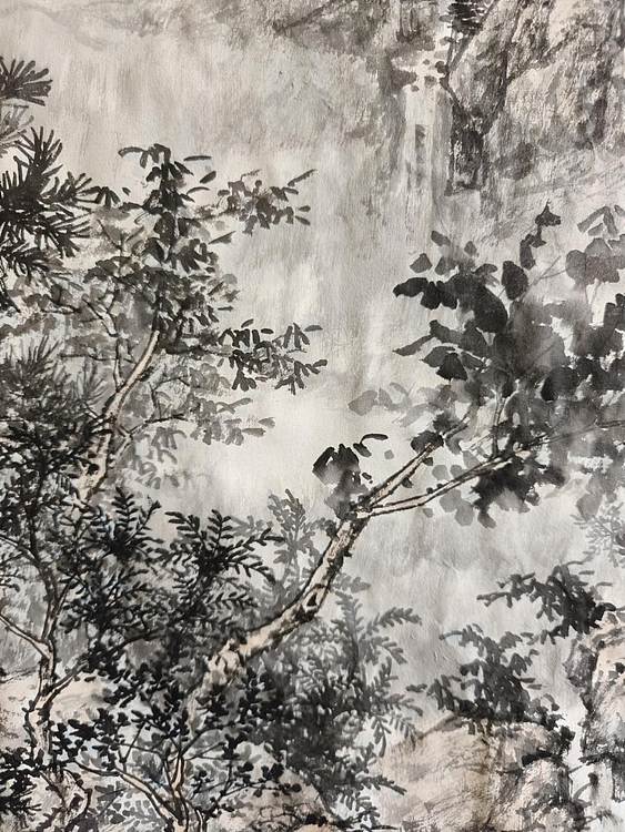 金戈 山水清音图