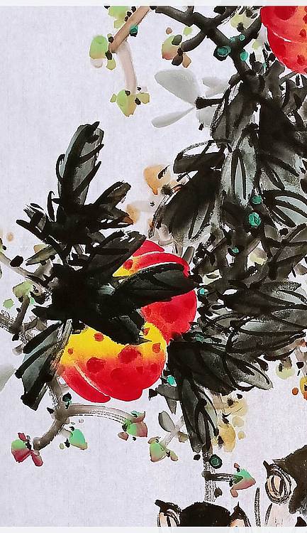 高晓林 （5548）国家一级美术师，江苏省美协会员，中堂玄关画