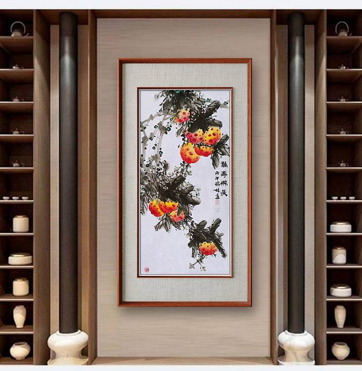 高晓林 (5550)国家一级美术师,江苏省美协会员,中堂玄关画