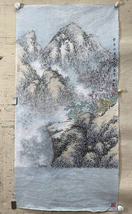 王氏墨痕 云来山更佳