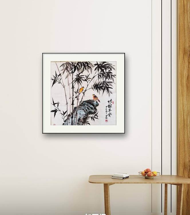 梦绘 《竹报平安》