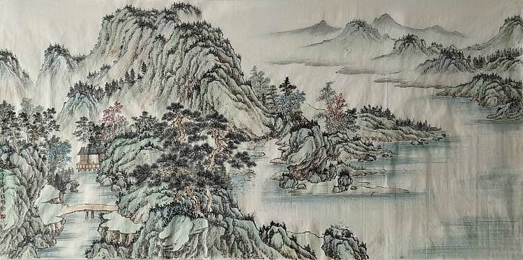 周植筠 松荫读易