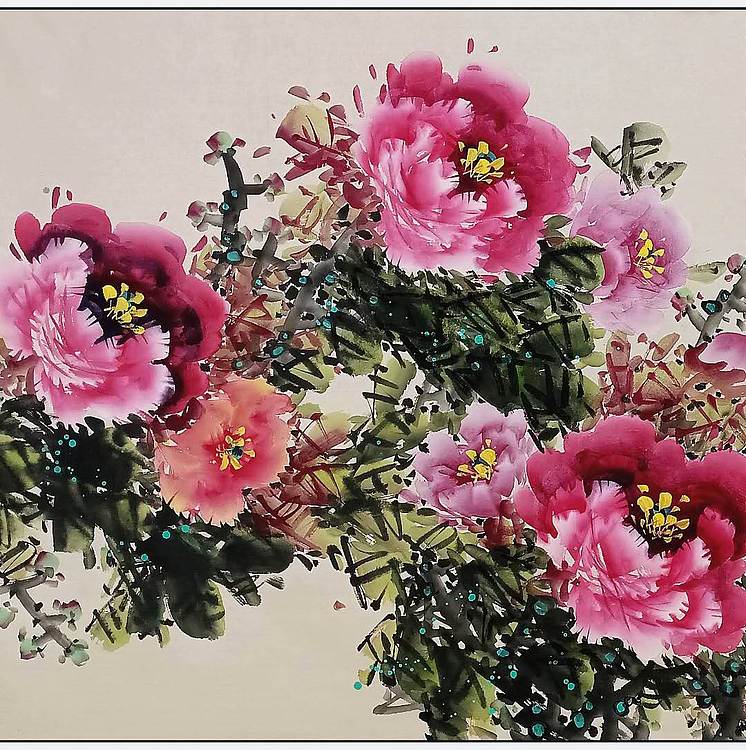 高晓林 （5553）国家一级美术师，江苏省美协会员