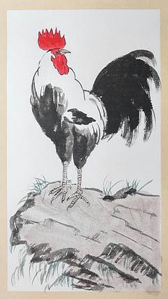 云海松涛 徐悲鸿大吉图