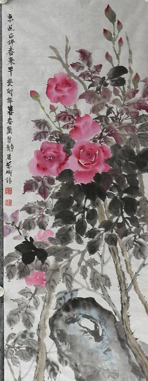 来荣娜 东风正伴春来早