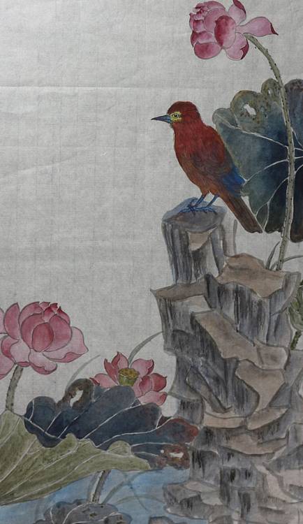 来荣娜 出水荷风带露香