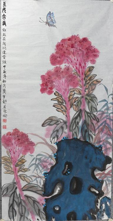 来荣娜 鸡冠花