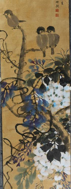 来荣娜 鸟语花香