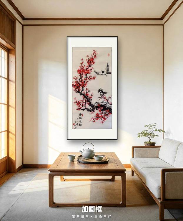 梦绘 《喜鹊登梅》