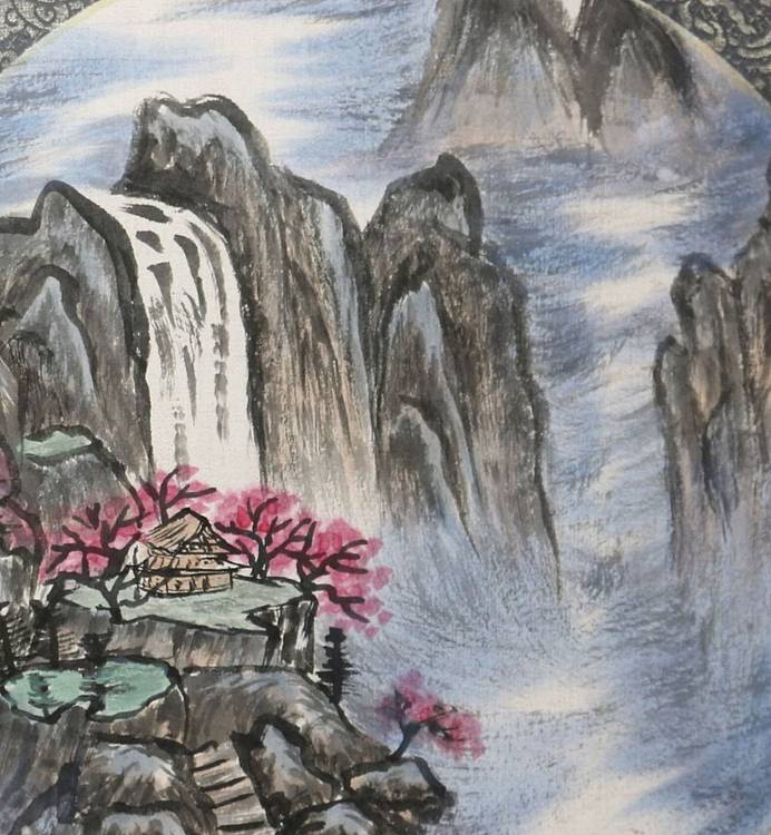 来荣娜 山水小品