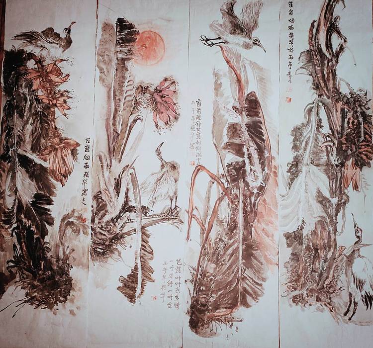 字茜玄 蕉窗烟雨