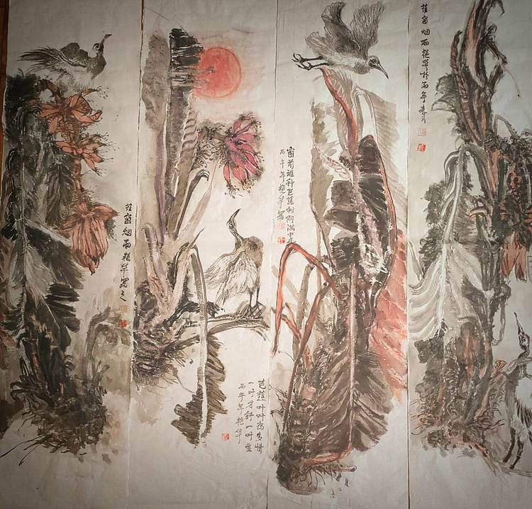 字茜玄 蕉窗烟雨