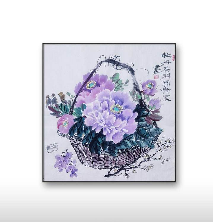 梦绘 《牡月花开富贵家》