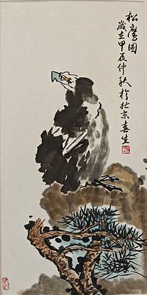 杨春生 松鹰图