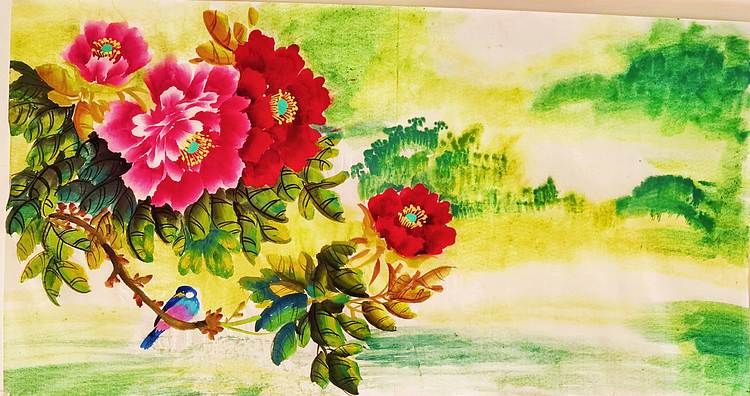 梦绘 《家和万事兴》也可根据客户要求题款