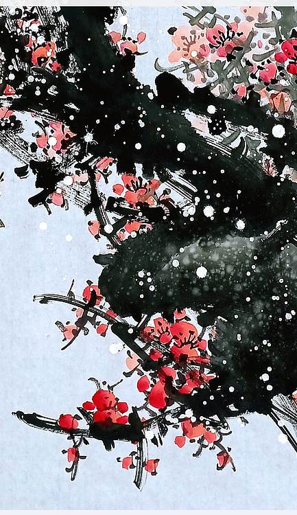 高晓林 （5586）国家一级美术师，江苏省美协会员，三尺中堂玄关梅花