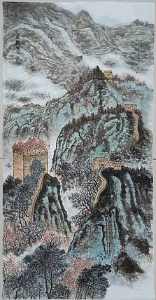 默墨 万里长城