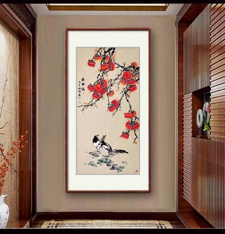 高晓林 （5588）国家一级美术师，江苏省美协会员《喜事连连》