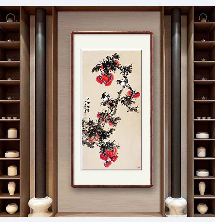 高晓林 （5589）国家一级美术师，江苏省美协会员《万事如意》