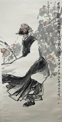 道生画派 大红袍艺术家 卢建民