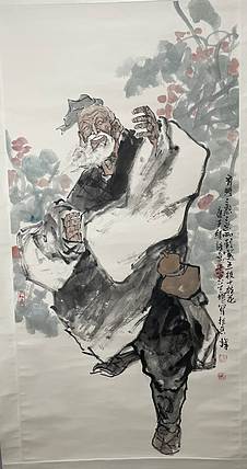 道生画派 大红袍艺术家 卢建民