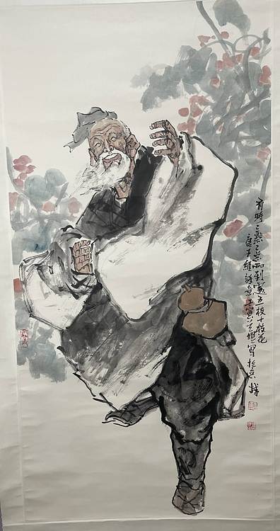 道生画派 大红袍艺术家 卢建民