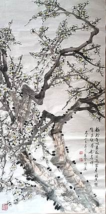 山东省美协会员 闫友会 梅绽香风远