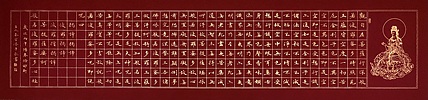 中书工委 赵兰全 紫气东来·嫣红金墨《心经》·结缘祈福！