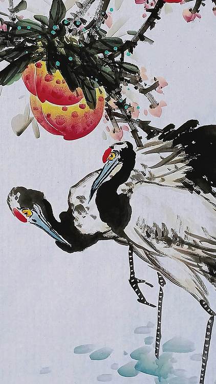 高晓林 （5614）国家一级美术师，江苏省美协会员，四尺中堂玄关画