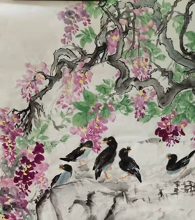 高洪敏 天伦之乐