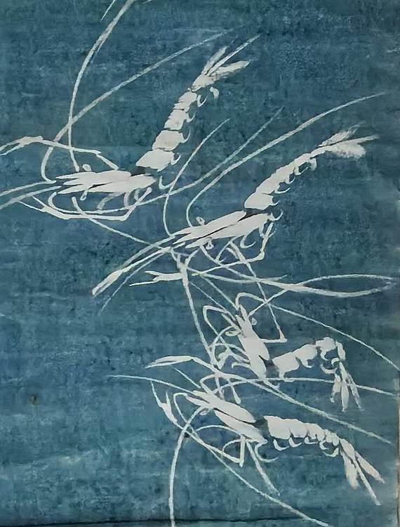 范彩君 《九龙闹海》德州市美协会员