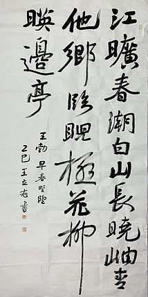 中国书法家协会理事 王立志