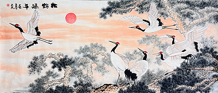 职业画家 教师 李丕民 中国画作品