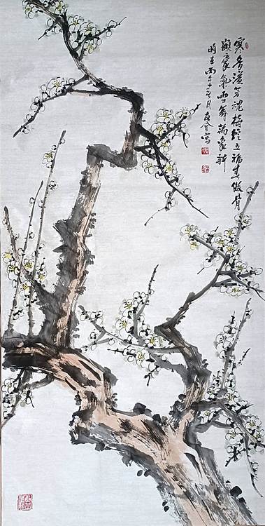 山东省美协会员 闫友会 寒香溢芳魂
