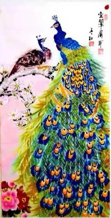 梦绘 《金翠屏开》