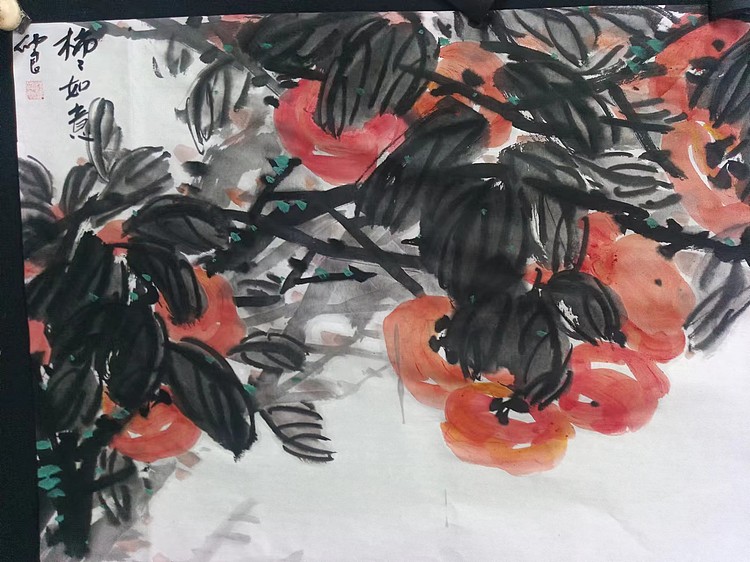 野石 花鸟