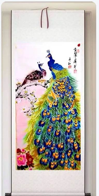 梦绘 《金翠屏开》