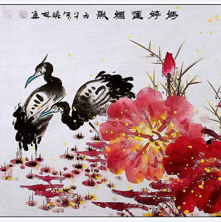 高晓林 （5640）国家一级美术师，江苏省美协会员，四尺厅堂画