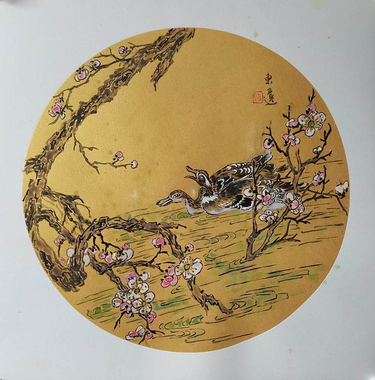 无 《春江水暖鸭先知》