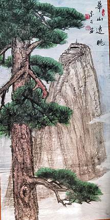梦绘 《华山远眺》