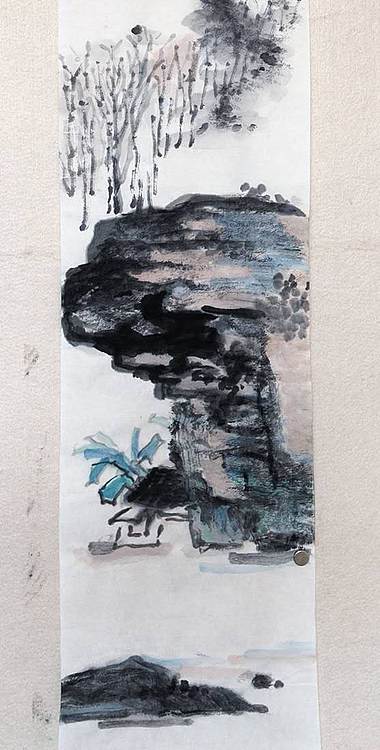 赵秦 岩下风致
