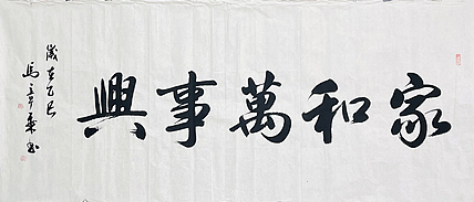 中书协会员 马章乘书法