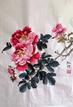 陕西省扶贫书画院常务副院长 刘红丽 二乔双娇