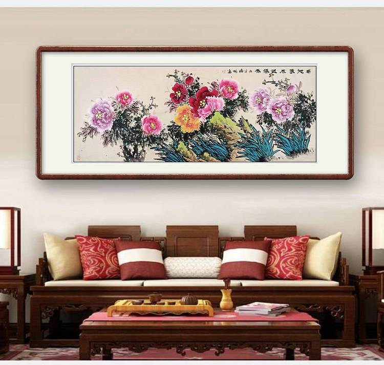 高晓林 （5658）国家一级美术师，江苏省美协会员，小六尺厅堂牡丹